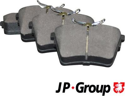 JP Group 4163700710 - Гальмівні колодки, дискові гальма autozip.com.ua