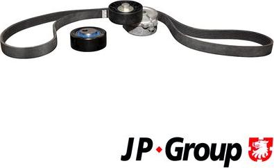 JP Group 4118100810 - Поликлиновий ремінний комплект autozip.com.ua