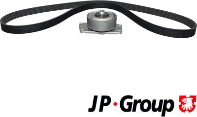 JP Group 4118101010 - Поликлиновий ремінний комплект autozip.com.ua
