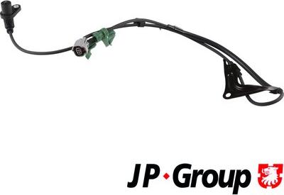 JP Group 4897104980 - Датчик ABS, частота обертання колеса autozip.com.ua