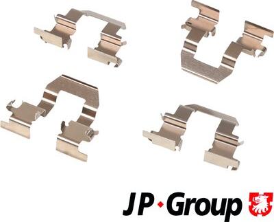 JP Group 4864003410 - Комплектуючі, колодки дискового гальма autozip.com.ua