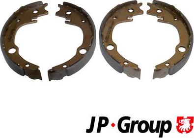 JP Group 4863900410 - Комплект гальм, ручник, парковка autozip.com.ua