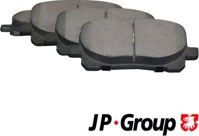JP Group 4863600810 - Гальмівні колодки, дискові гальма autozip.com.ua