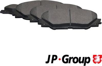JP Group 4863601410 - Гальмівні колодки, дискові гальма autozip.com.ua