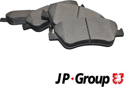 JP Group 4863601810 - Гальмівні колодки, дискові гальма autozip.com.ua