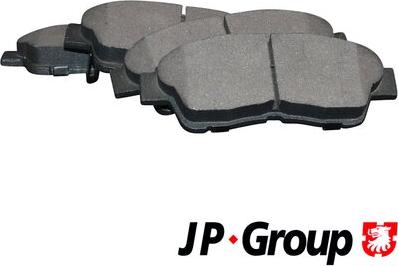 JP Group 4863602710 - Гальмівні колодки, дискові гальма autozip.com.ua