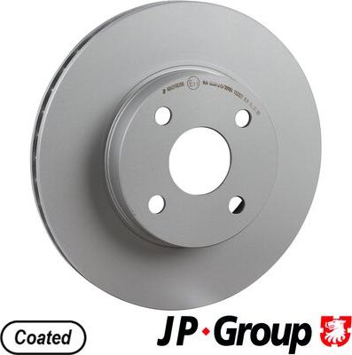 JP Group 4863105200 - Гальмівний диск autozip.com.ua
