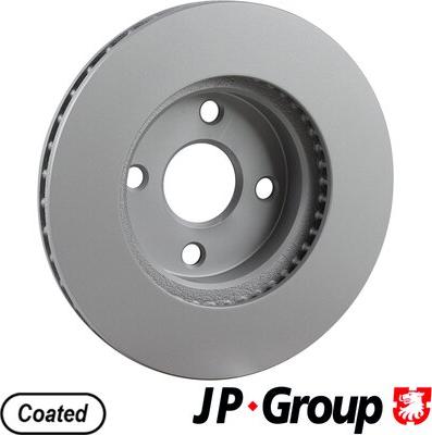 JP Group 4863105200 - Гальмівний диск autozip.com.ua