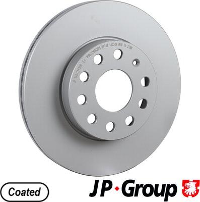 JP Group 4863203100 - Гальмівний диск autozip.com.ua