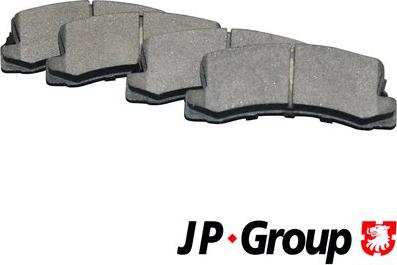 JP Group 4863700110 - Гальмівні колодки, дискові гальма autozip.com.ua