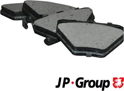 JP Group 4863701110 - Гальмівні колодки, дискові гальма autozip.com.ua