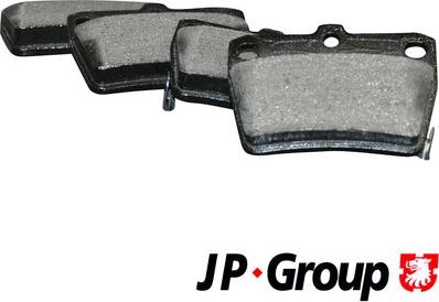 JP Group 4863701210 - Гальмівні колодки, дискові гальма autozip.com.ua