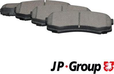 JP Group 4863701710 - Гальмівні колодки, дискові гальма autozip.com.ua