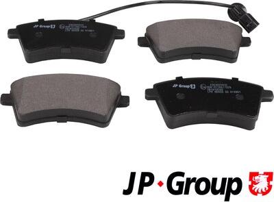JP Group 4363605910 - Гальмівні колодки, дискові гальма autozip.com.ua