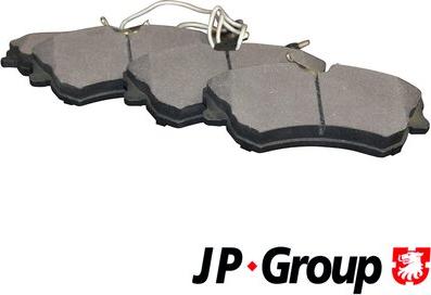 JP Group 4363600410 - Гальмівні колодки, дискові гальма autozip.com.ua