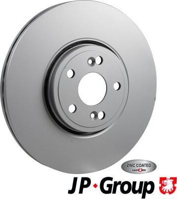 JP Group 4363100900 - Гальмівний диск autozip.com.ua