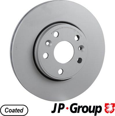 JP Group 4363103100 - Гальмівний диск autozip.com.ua