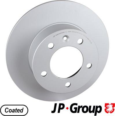 JP Group 4363202500 - Гальмівний диск autozip.com.ua