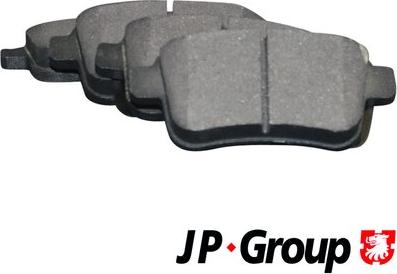 JP Group 4363700310 - Гальмівні колодки, дискові гальма autozip.com.ua