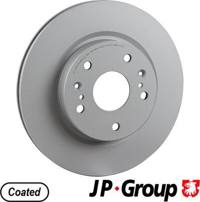 JP Group 4763101400 - Гальмівний диск autozip.com.ua