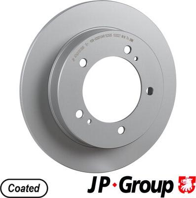 JP Group 4763101300 - Гальмівний диск autozip.com.ua