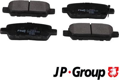 JP Group 4763700110 - Гальмівні колодки, дискові гальма autozip.com.ua