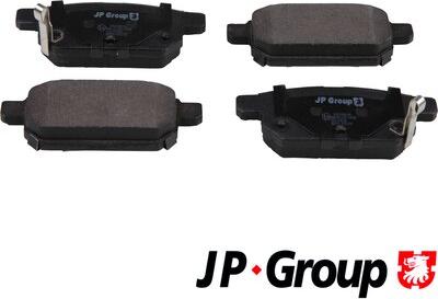 JP Group 4763700210 - Гальмівні колодки, дискові гальма autozip.com.ua