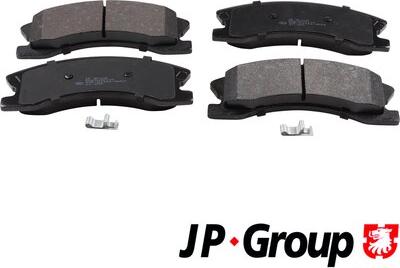 JP Group 5563600110 - Гальмівні колодки, дискові гальма autozip.com.ua
