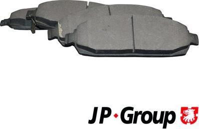 JP Group 5563600210 - Гальмівні колодки, дискові гальма autozip.com.ua