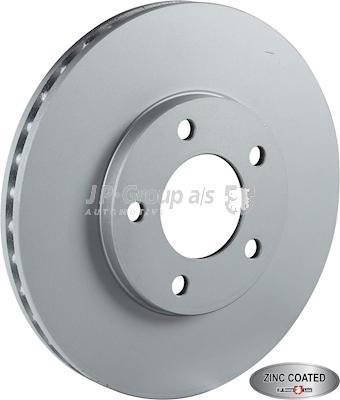 JP Group 5063100700 - Гальмівний диск autozip.com.ua