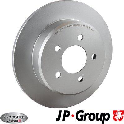 JP Group 5063200100 - Гальмівний диск autozip.com.ua