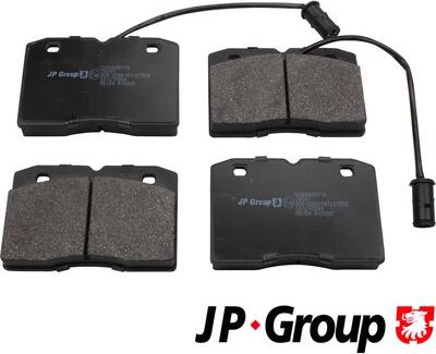 JP Group 5363600110 - Гальмівні колодки, дискові гальма autozip.com.ua