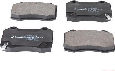 JP Group 6563610410 - Гальмівні колодки, дискові гальма autozip.com.ua