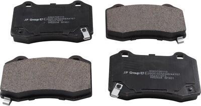 JP Group 6563705110 - Гальмівні колодки, дискові гальма autozip.com.ua