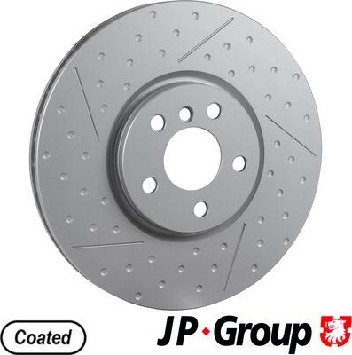 JP Group 6063100900 - Гальмівний диск autozip.com.ua