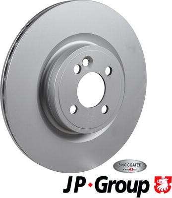 JP Group 6063100800 - Гальмівний диск autozip.com.ua
