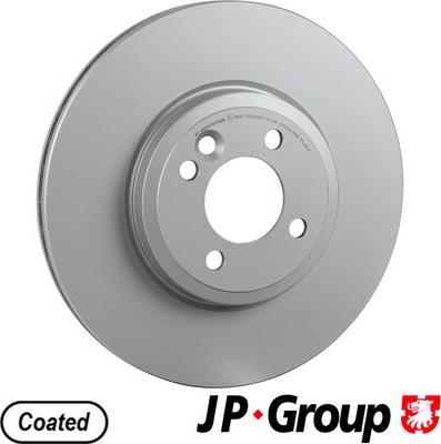 JP Group 6063101000 - Гальмівний диск autozip.com.ua