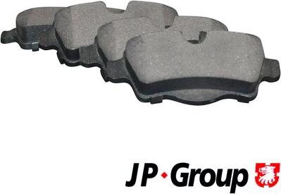 JP Group 6063700210 - Гальмівні колодки, дискові гальма autozip.com.ua