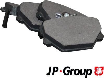 JP Group 6163600110 - Гальмівні колодки, дискові гальма autozip.com.ua