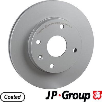 JP Group 6363100300 - Гальмівний диск autozip.com.ua