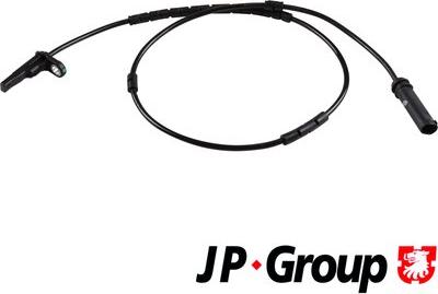 JP Group 1497106100 - Датчик ABS, частота обертання колеса autozip.com.ua