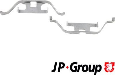 JP Group 1464004410 - Комплектуючі, колодки дискового гальма autozip.com.ua