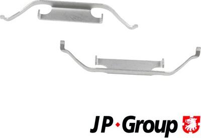 JP Group 1464004510 - Комплектуючі, колодки дискового гальма autozip.com.ua