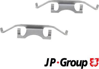 JP Group 1464004310 - Комплектуючі, колодки дискового гальма autozip.com.ua