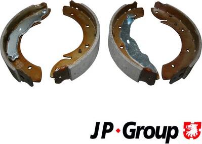 JP Group 1463900110 - Комплект гальм, барабанний механізм autozip.com.ua