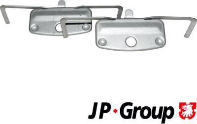 JP Group 1463650510 - Комплектуючі, колодки дискового гальма autozip.com.ua