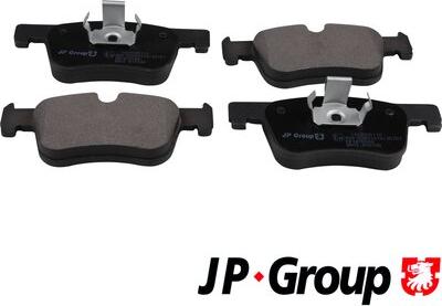 JP Group 1463606110 - Гальмівні колодки, дискові гальма autozip.com.ua