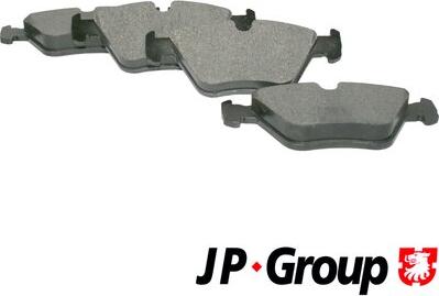 JP Group 1463600710 - Гальмівні колодки, дискові гальма autozip.com.ua