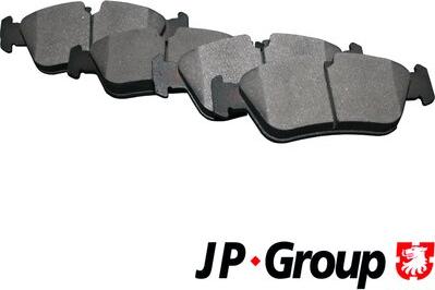 JP Group 1463601010 - Гальмівні колодки, дискові гальма autozip.com.ua