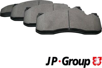 JP Group 1463601710 - Гальмівні колодки, дискові гальма autozip.com.ua